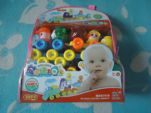 积木玩具销售新趋势 小火车积木88102-3引领儿童益智新风尚